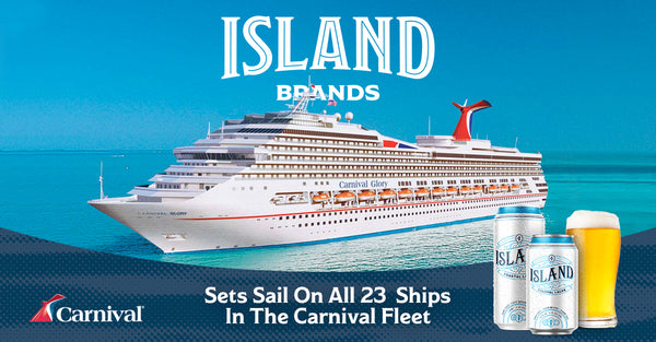 Island Brands Sets Sail On All 23 Ships In The Carnival Fleet